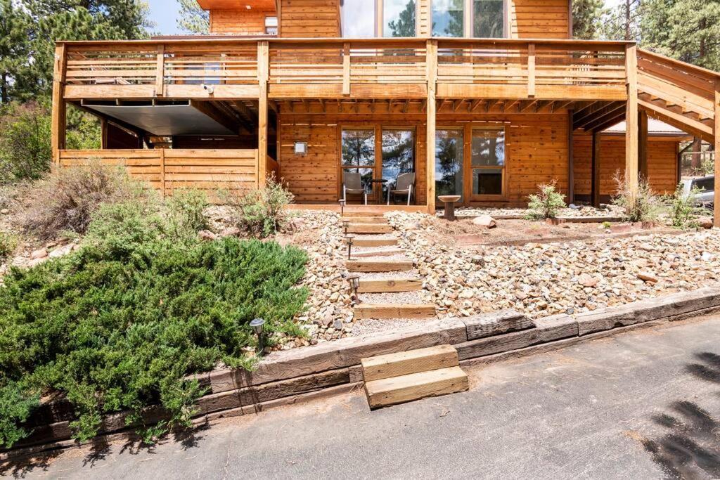 Private Hot Tub Overlooking Pikes Peak 우드랜드 파크 외부 사진